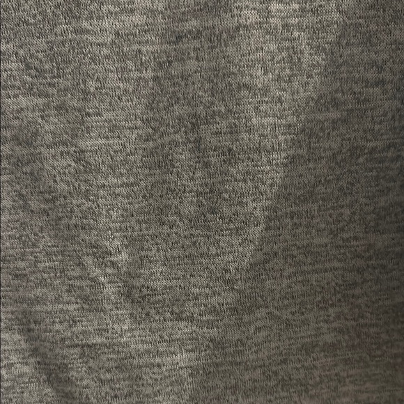 Gray Long Sleeve Top with Ruched Sleeves - Picture 4 of 4